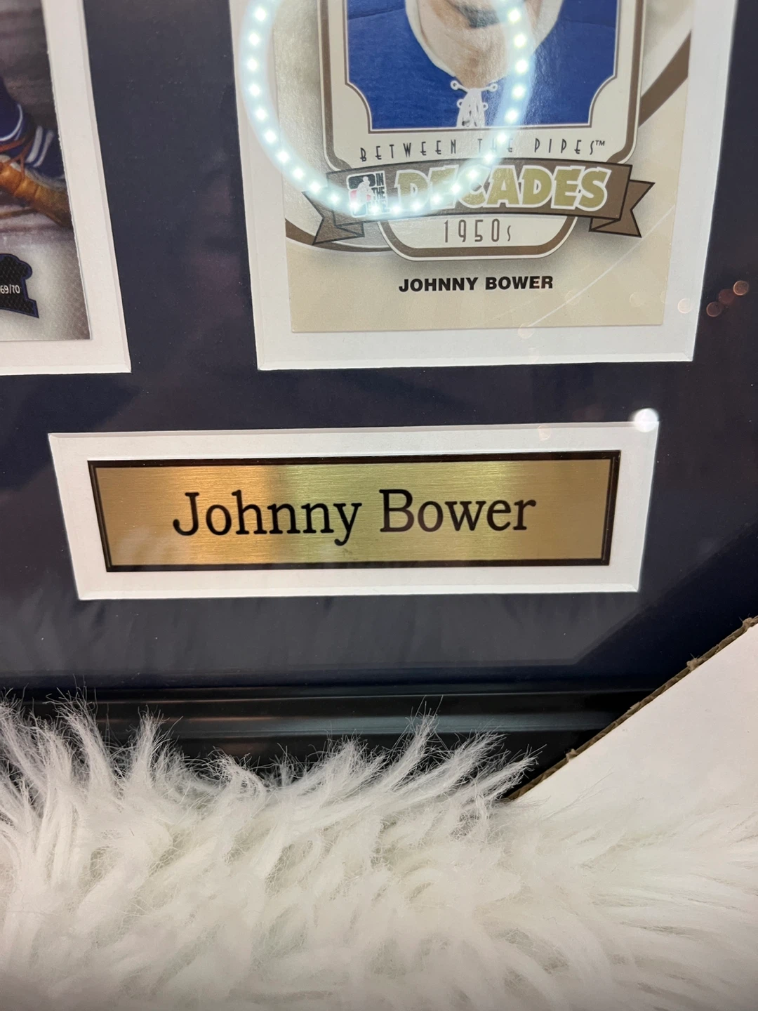 Framed Johnny Bower Toronto Maple Leafs Memorabilia - photo 4