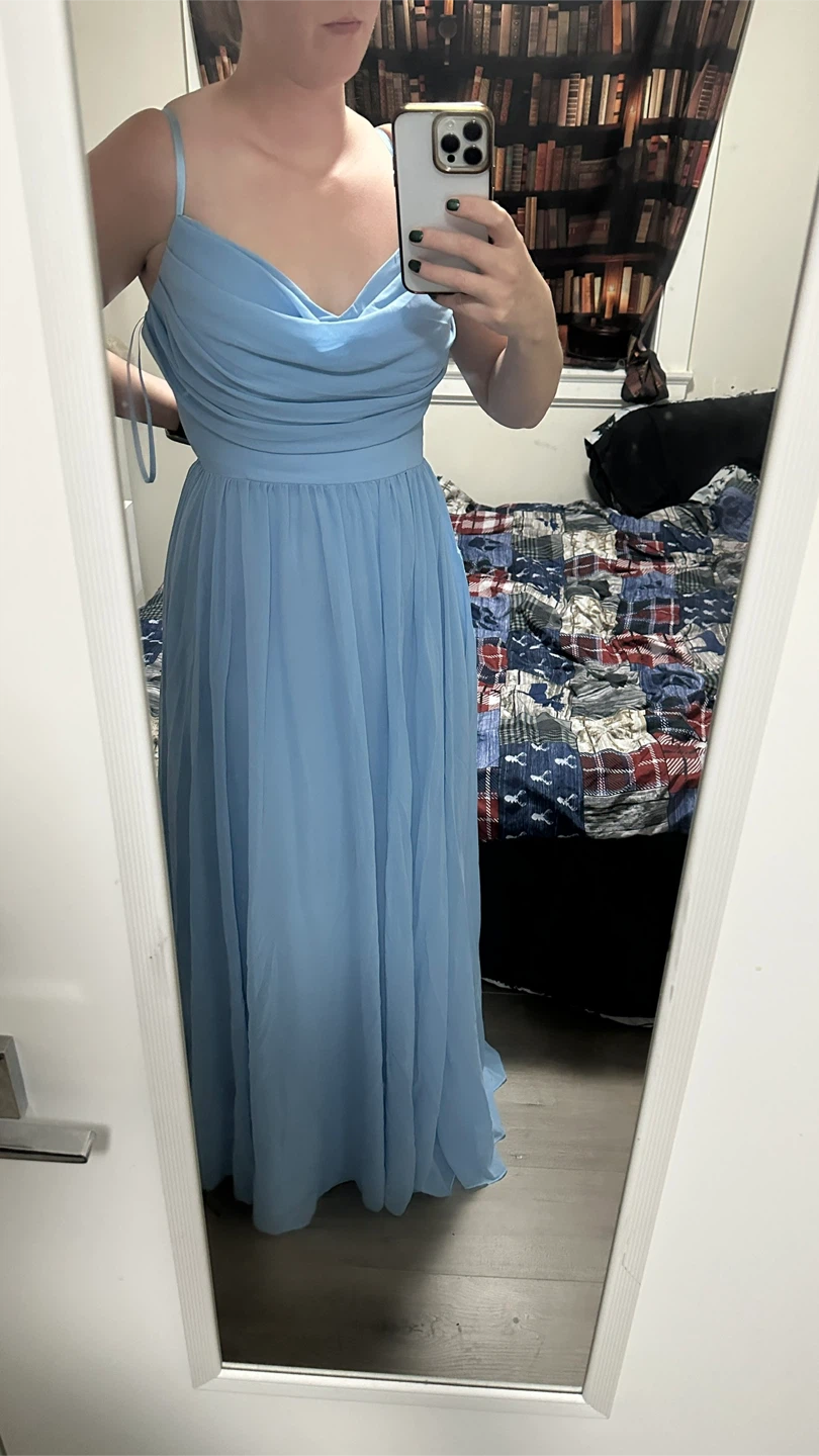 Light Blue Formal Dress