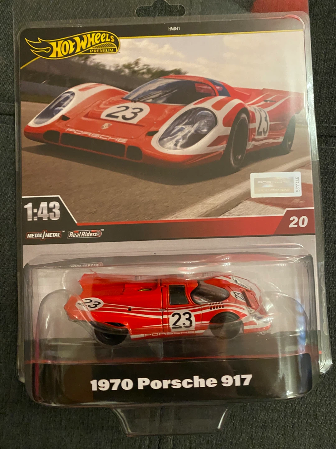 Hot Wheels Premium 1970 Porsche 917 - 1:43 Scale