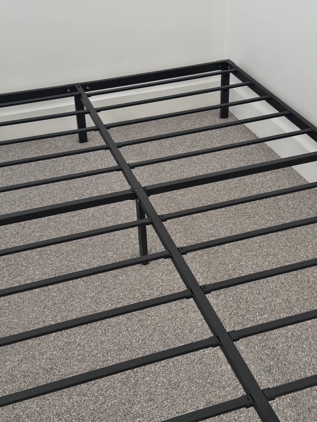 Queen Mattress with Metal Bed Frame (Free Bed Bug Protector) - photo 3