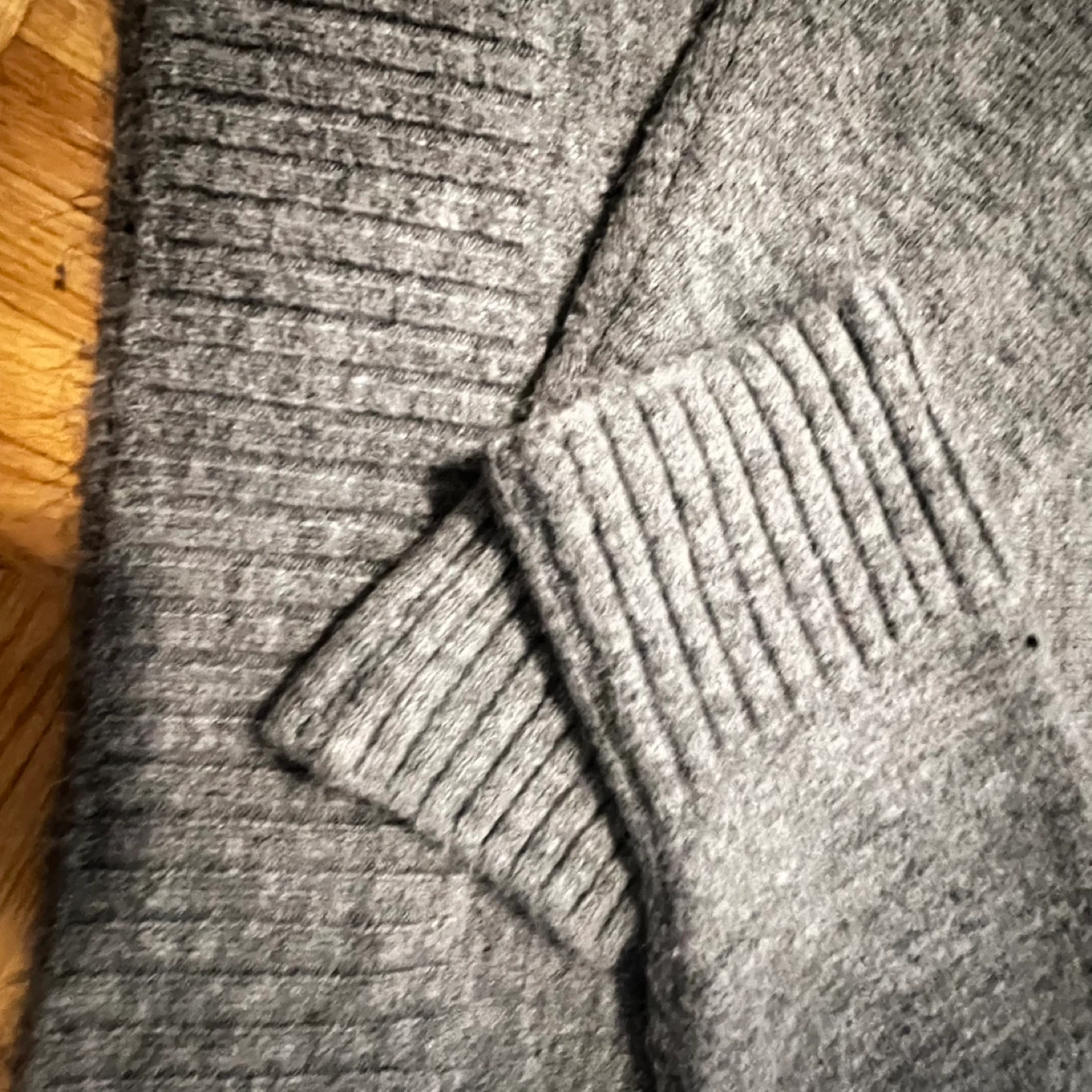 Grey Knit Turtleneck Sweater - photo 2