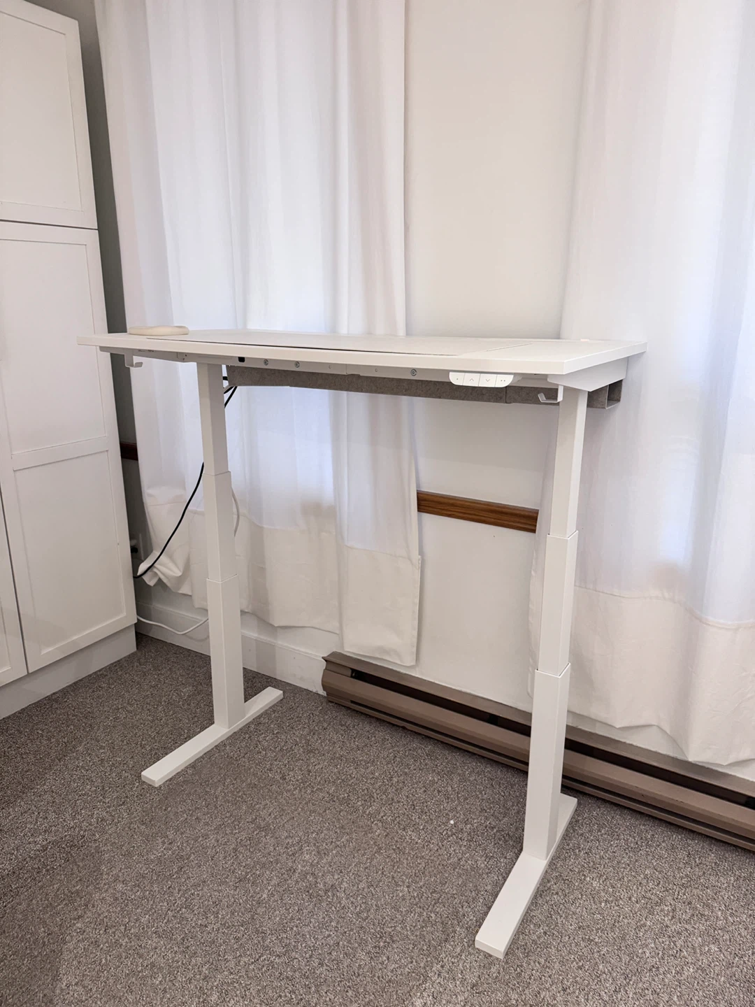 Electric Standing Desk - White