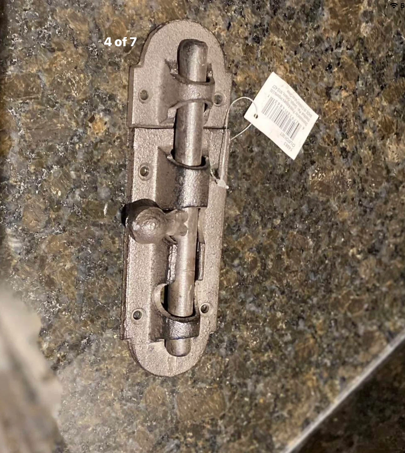 Gatehouse Barrel Bolt - New Cast iron  7-1/2” X 2-1/4”
