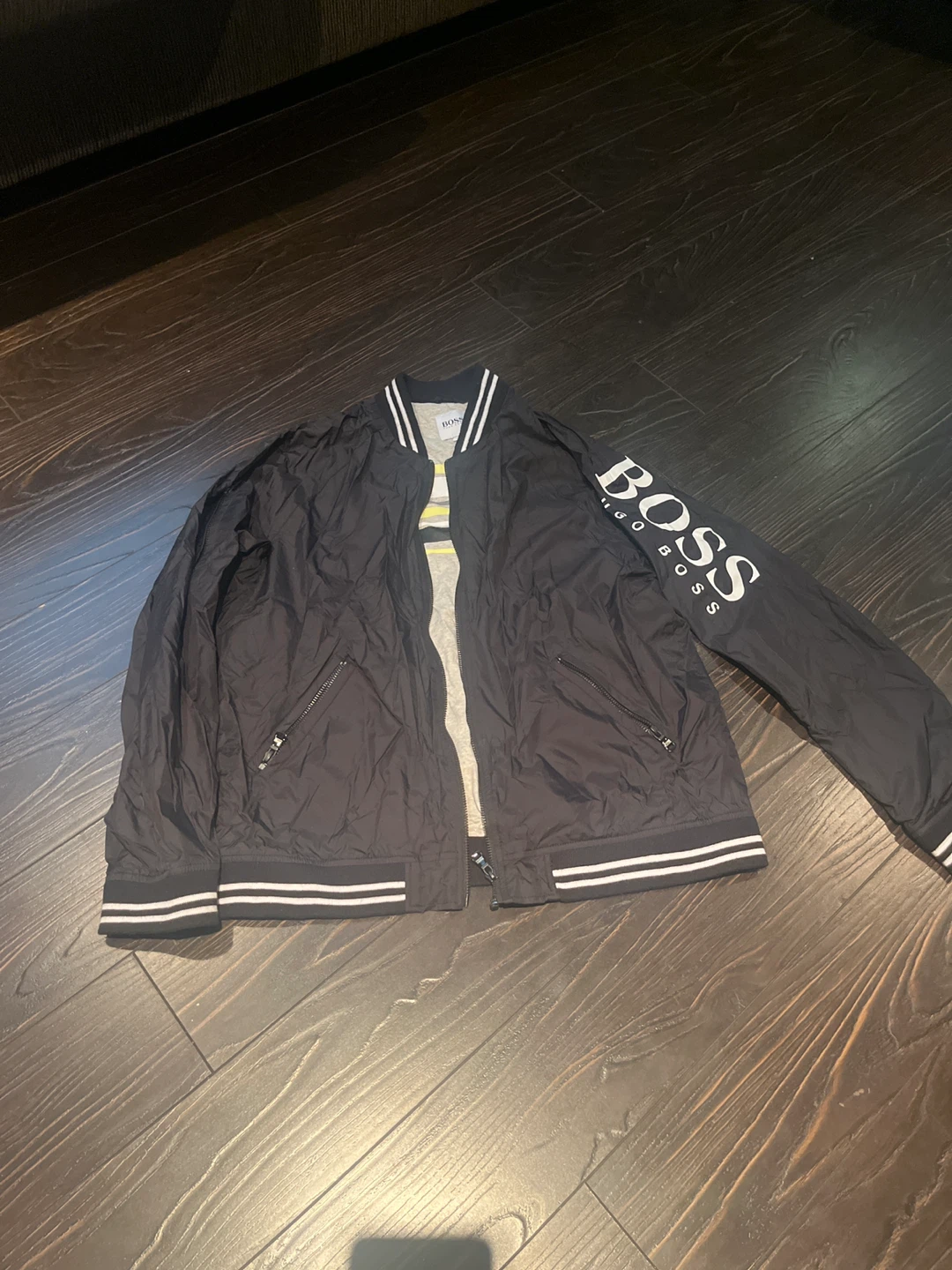 Hugo Boss Kids Bomber Jacket, Size 14