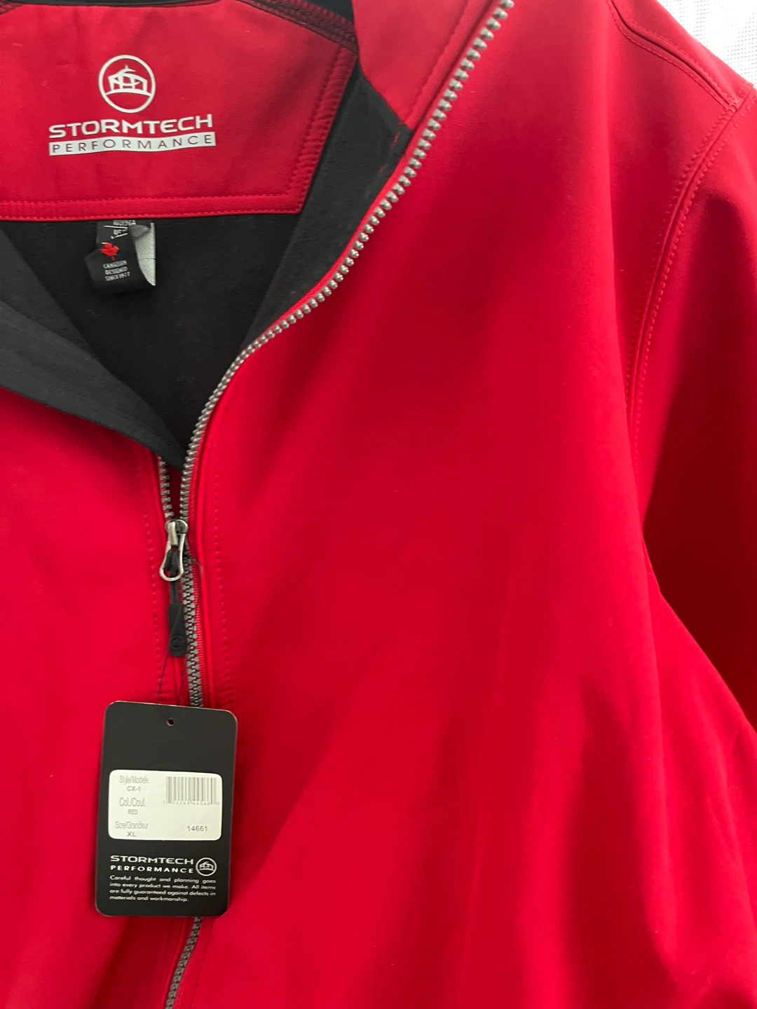 Stormtech Performance Red Jacket XL - photo 4
