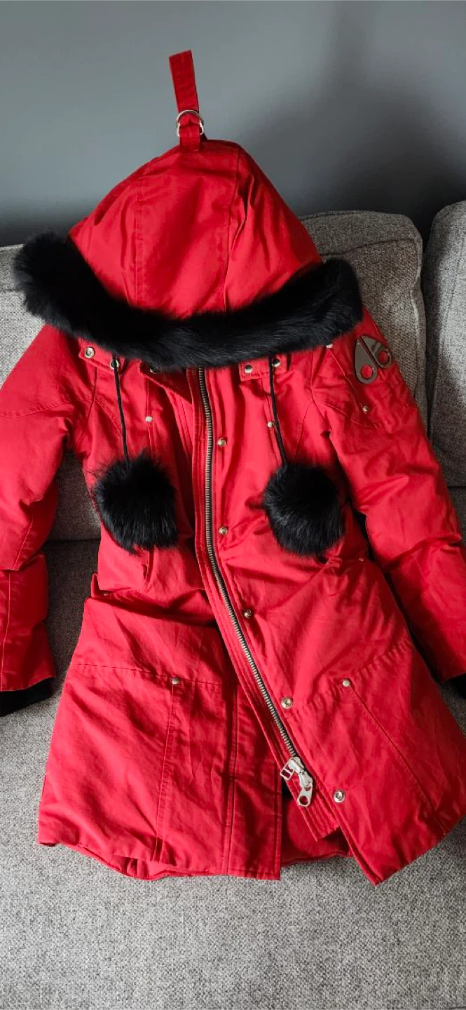 Moose Knuckles Down Parka - Red 🏆 - photo 2