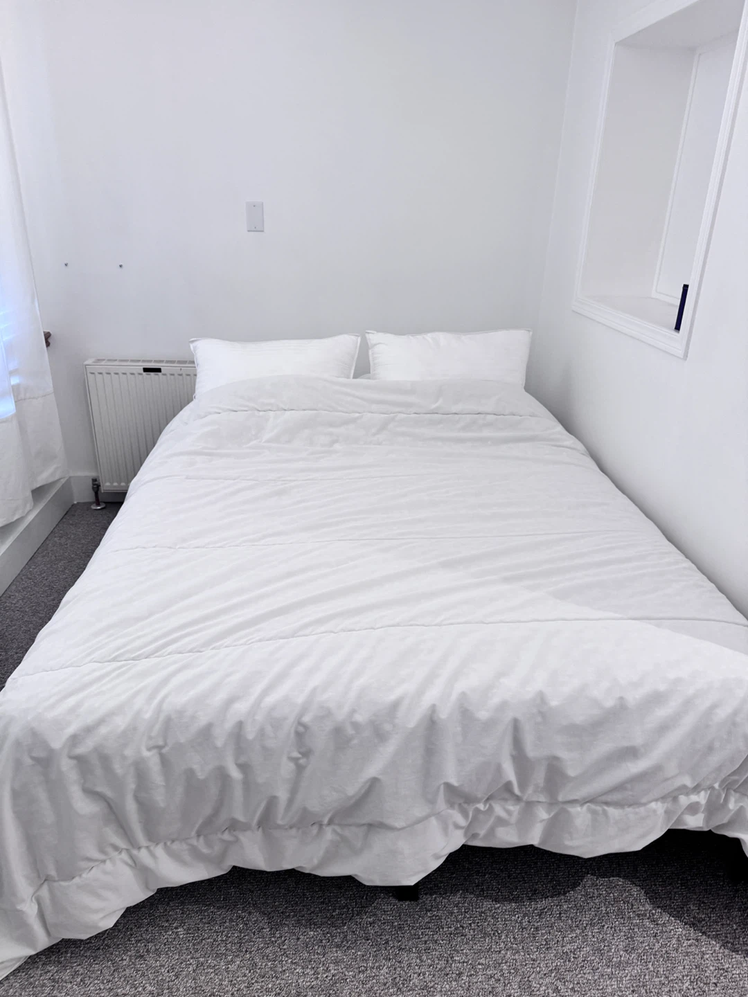 Queen Mattress with Metal Bed Frame (Free Bed Bug Protector) - photo 4