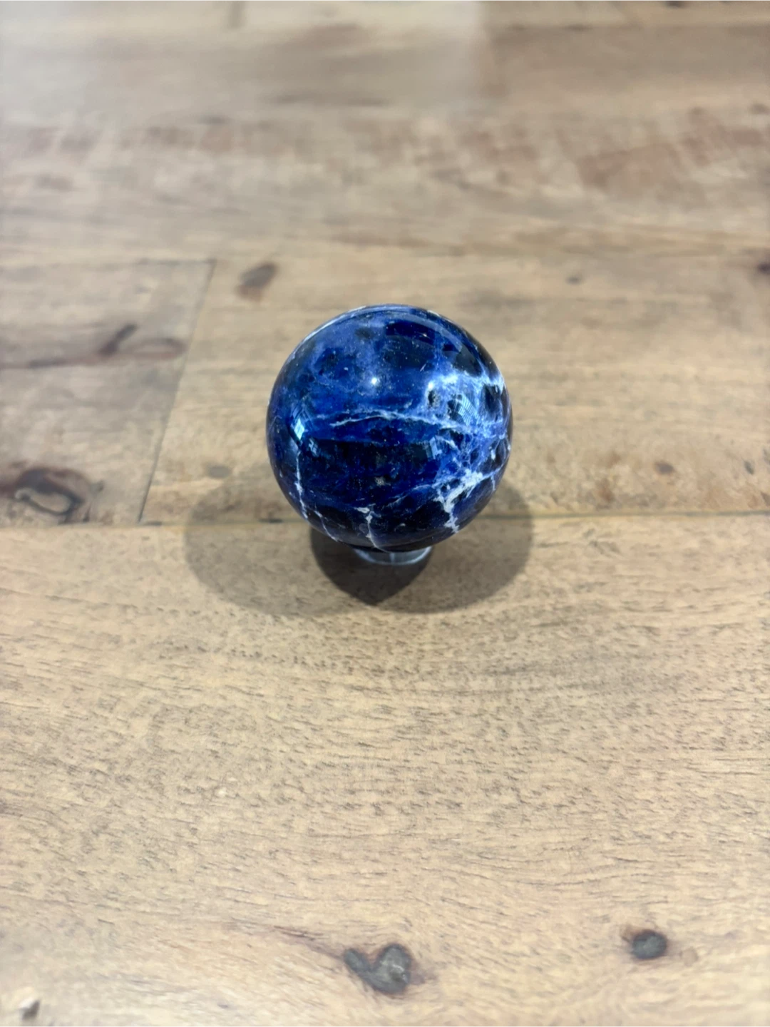 Sodalite Sphere (~4 cm in diameter)