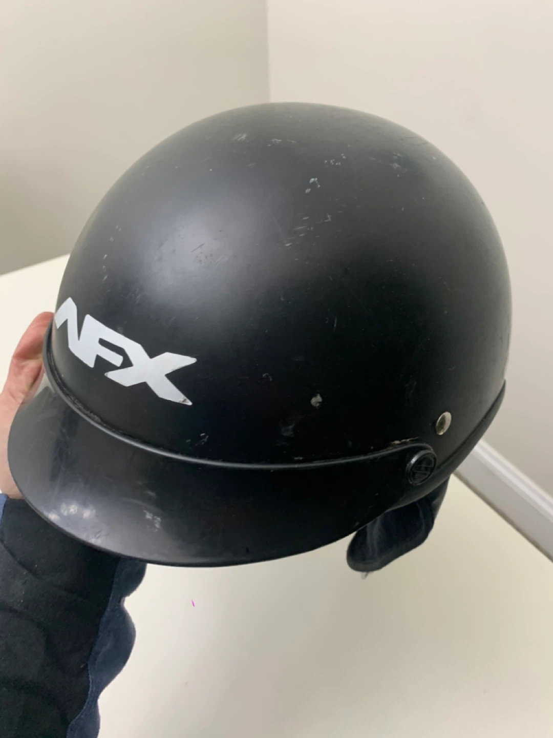 Motorcycle Helmet - AFX FX-3 Black Helmets - photo 3