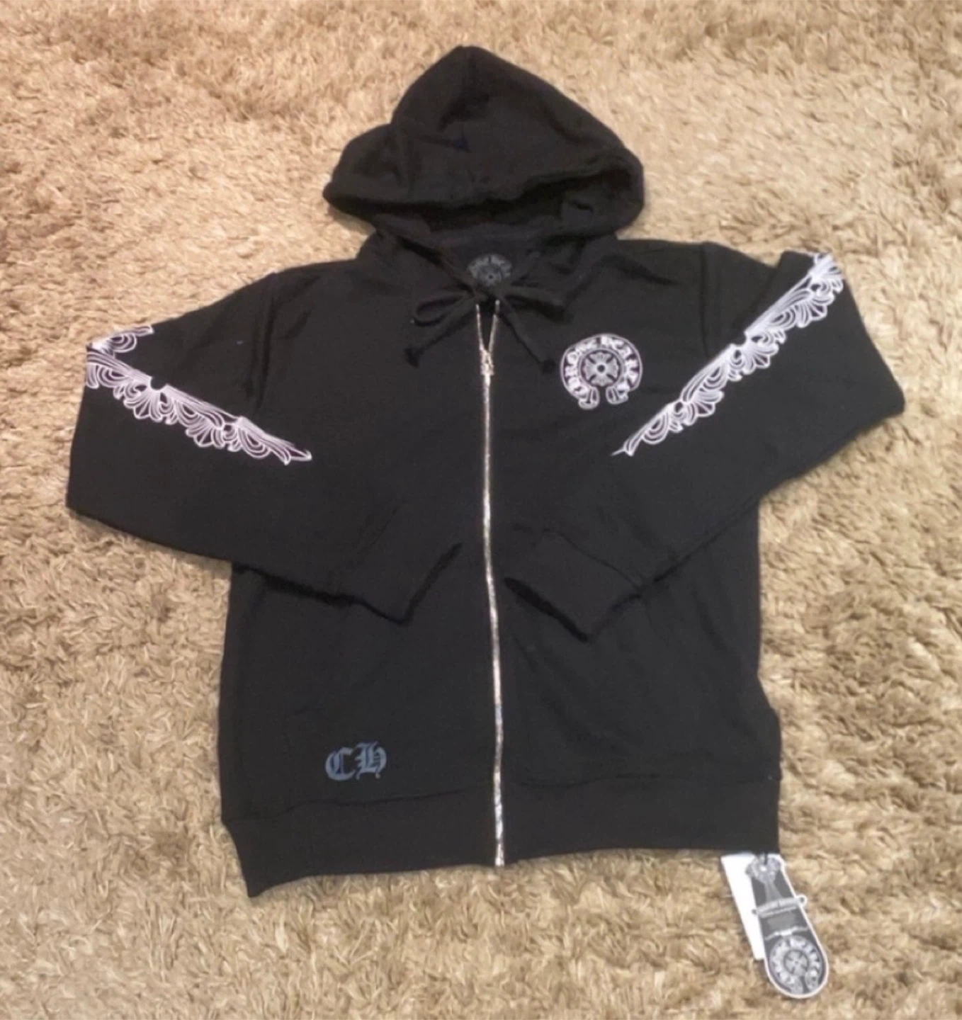 Chrome Hearts Las Vegas Black Hoodie - photo 2