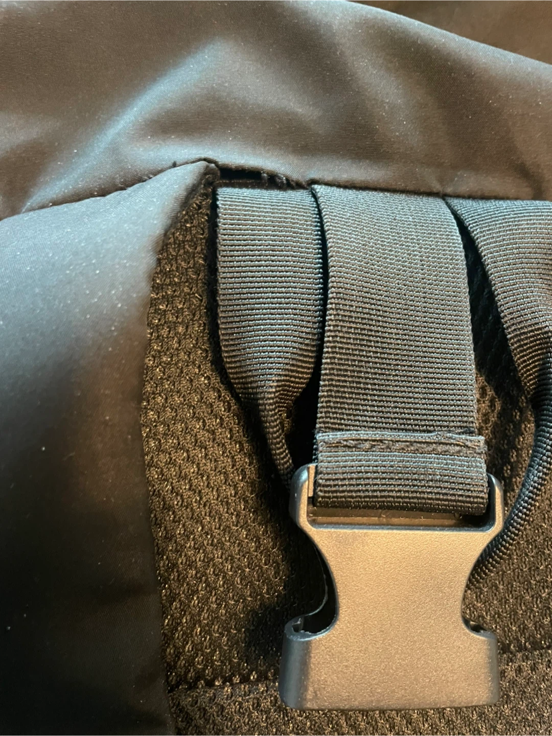 Black Roll Top Backpack - photo 3