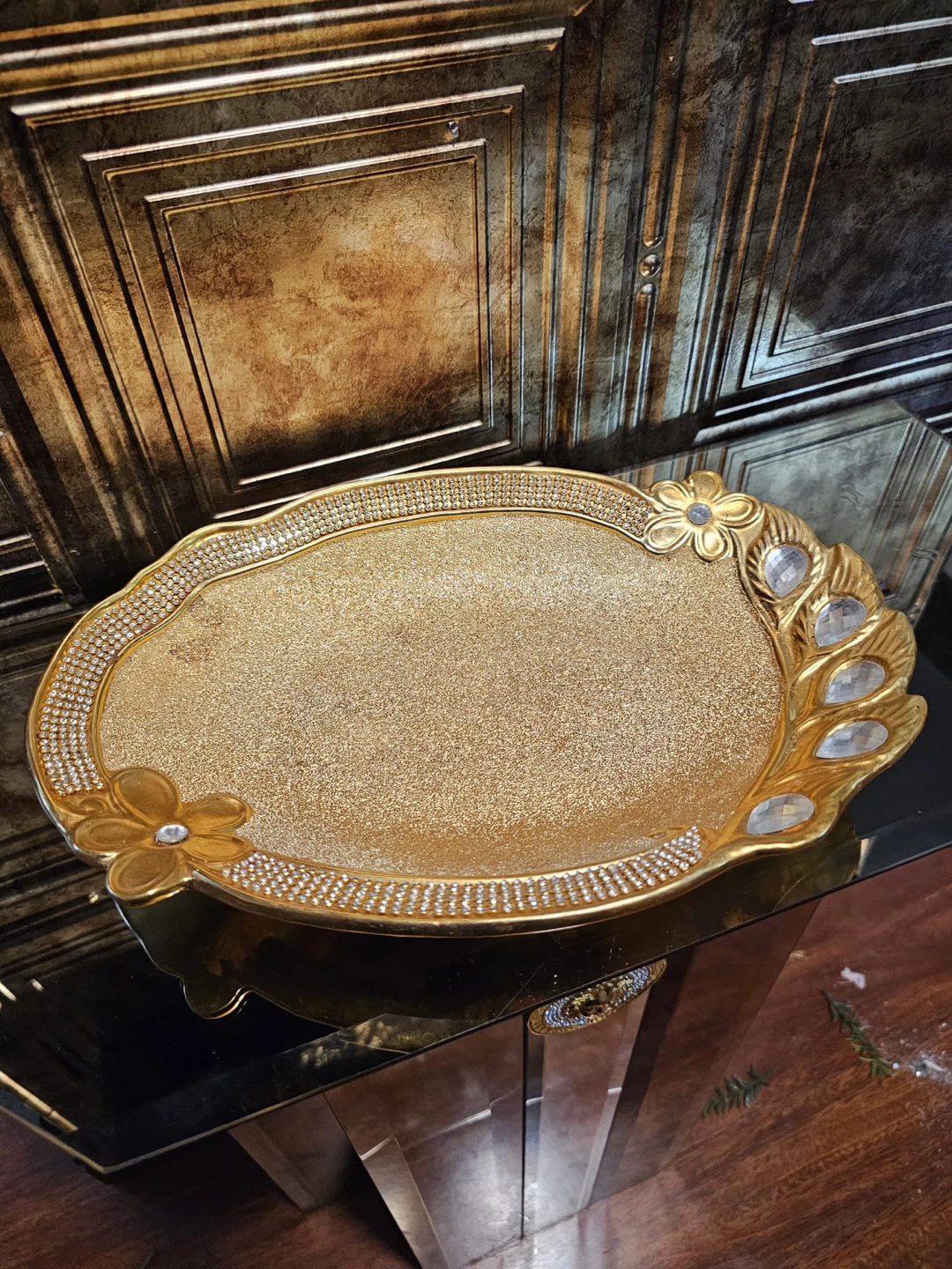 Gold Decorative Tray