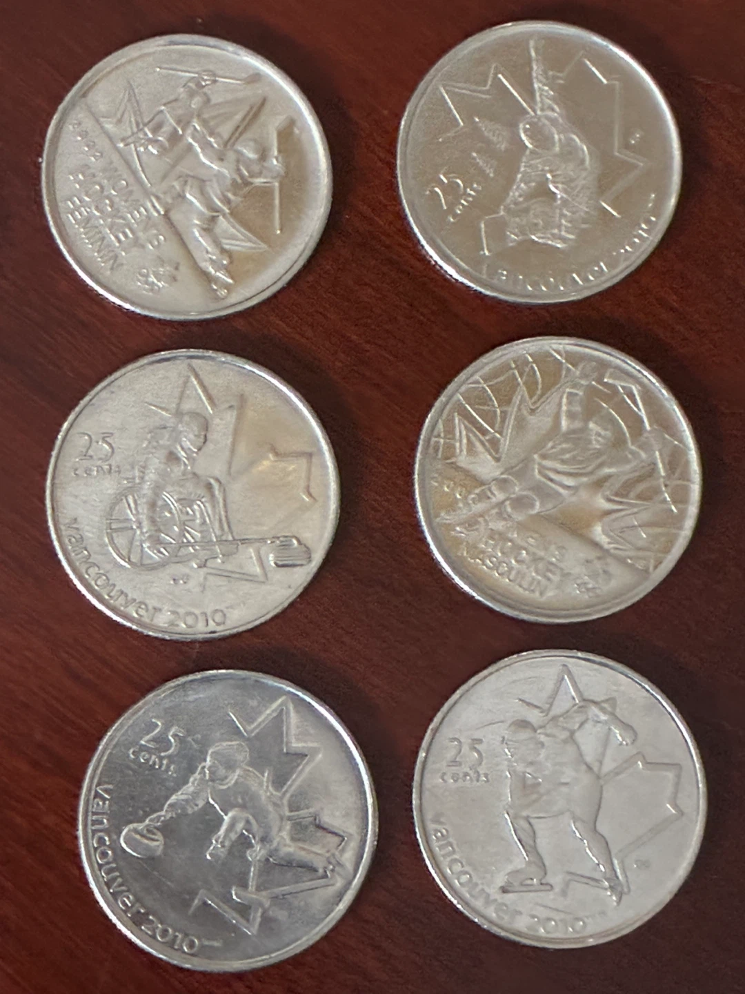 $1 each  Canadian 25 Cent Coins Commemorative money Canada - photo 5