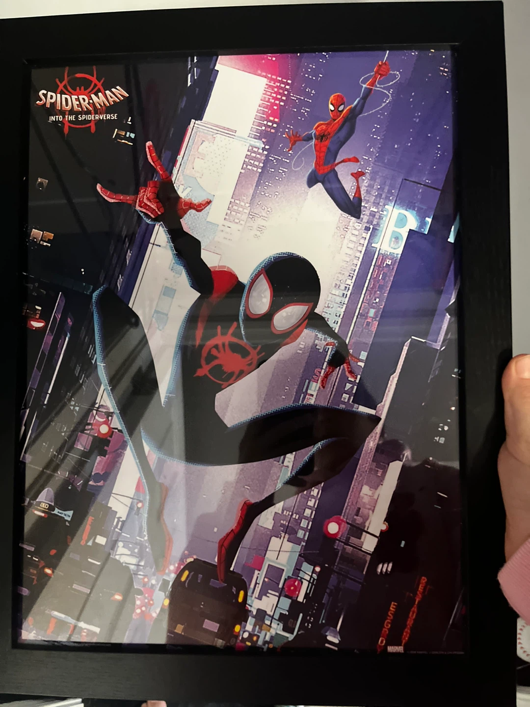 🥕Spider-Man: Into the Spider-Verse Framed Print