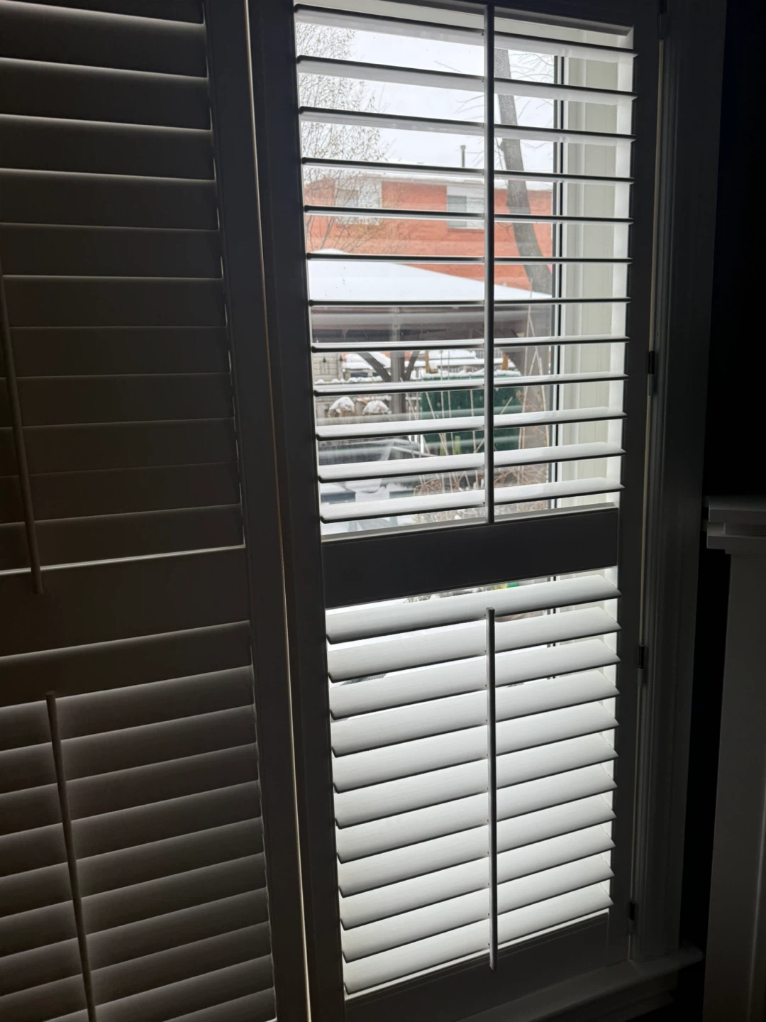 White Interior Window Shutters- California shutters - photo 3