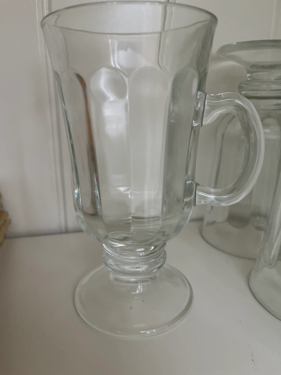 Set of 12 Glass Irish Coffee Mugs 🥕