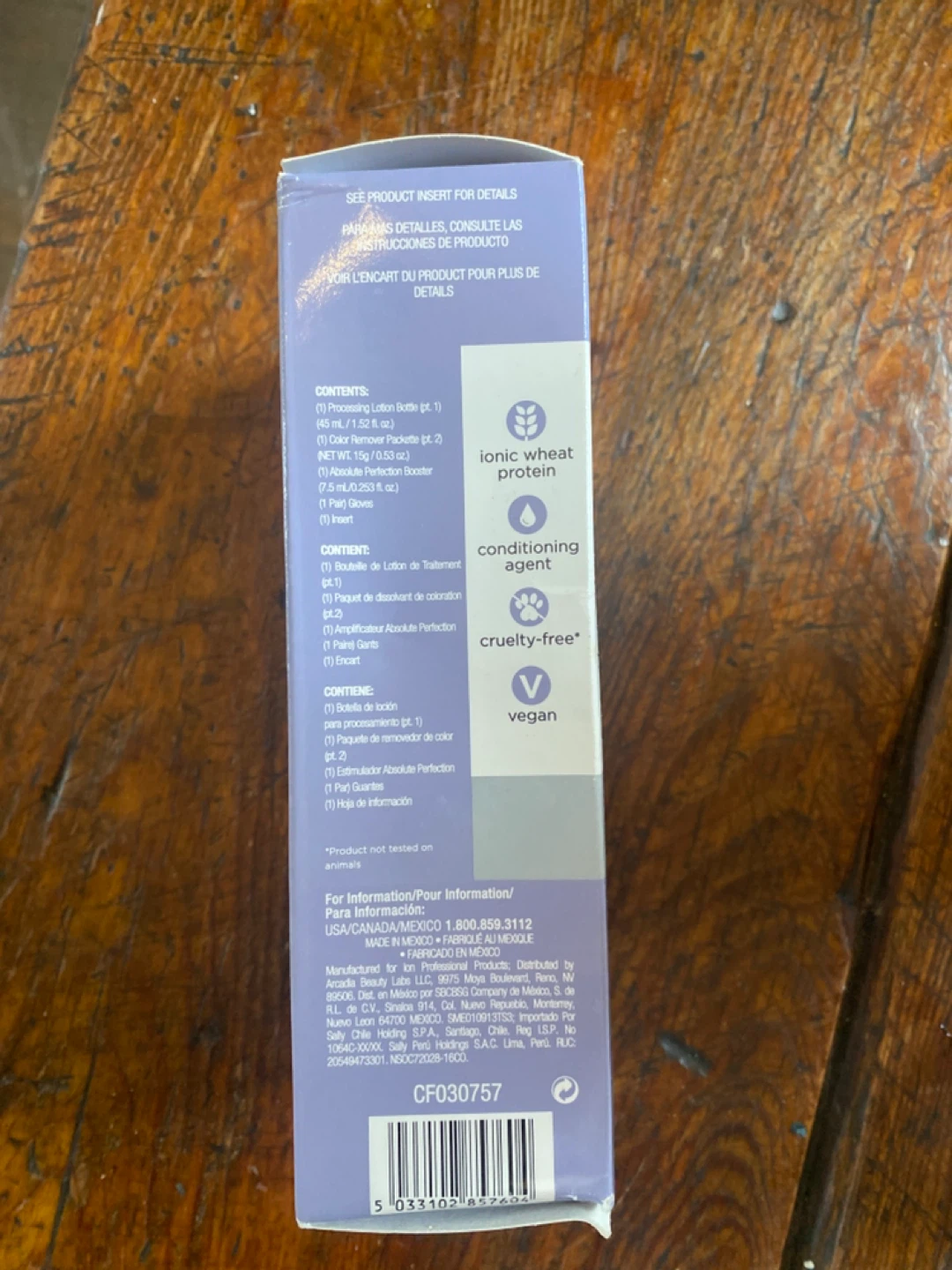 Free Ion Color Corrector Hair Color Remover Kit - photo 3