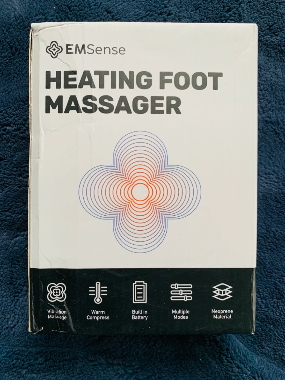 New EMSense Heating Foot Massager