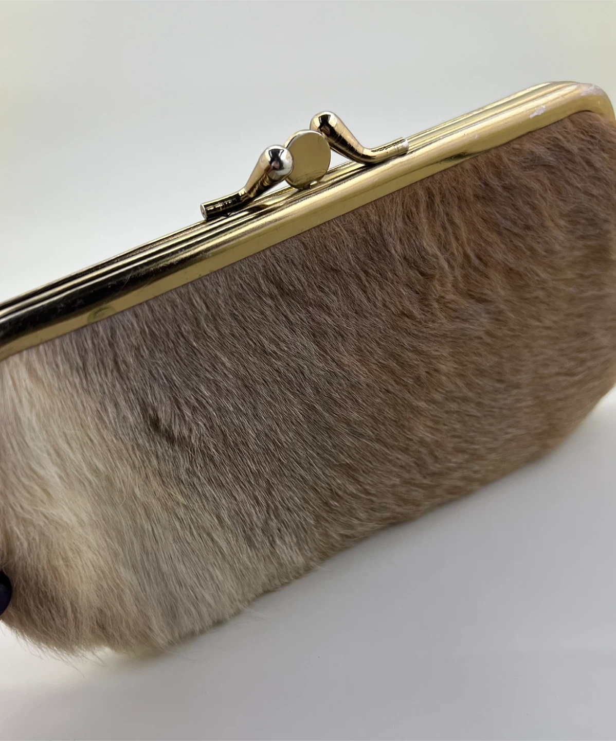 Vintage Fur Clutch Purse - photo 2