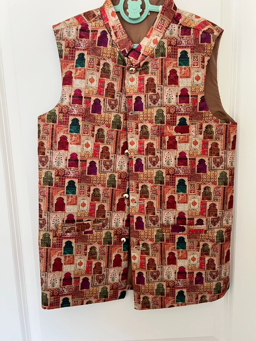 Patterned Sleeveless Vest boys size 8