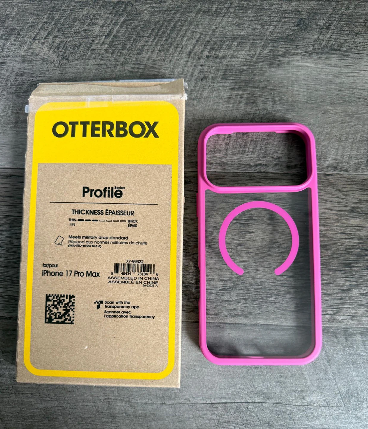 Otterbox iPhone 17 Pro Max Case - Rose Crystal Pink - photo 3