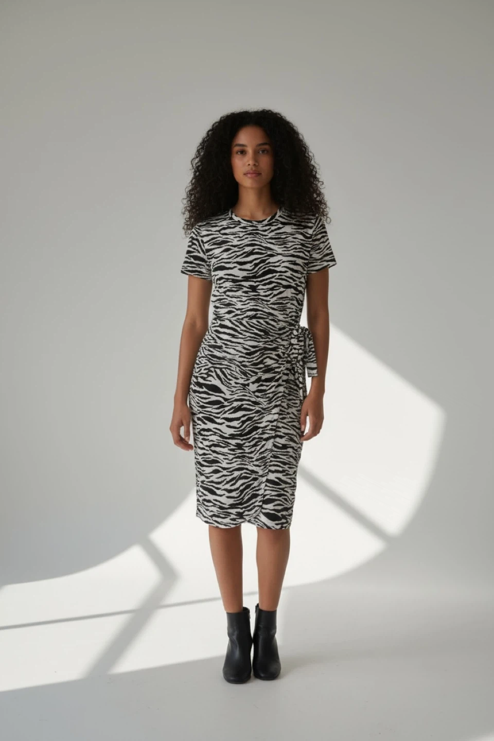 Jones New York Zebra Print Dress