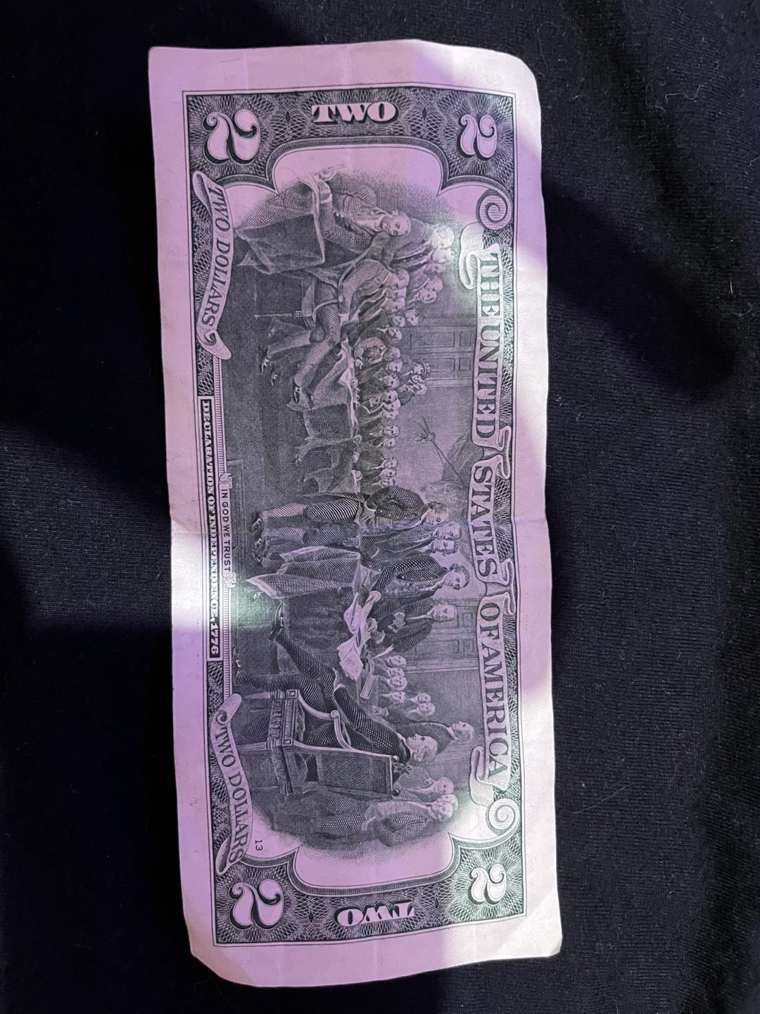 : A Classic $2 Bill (The Unofficial Lucky Charm!)