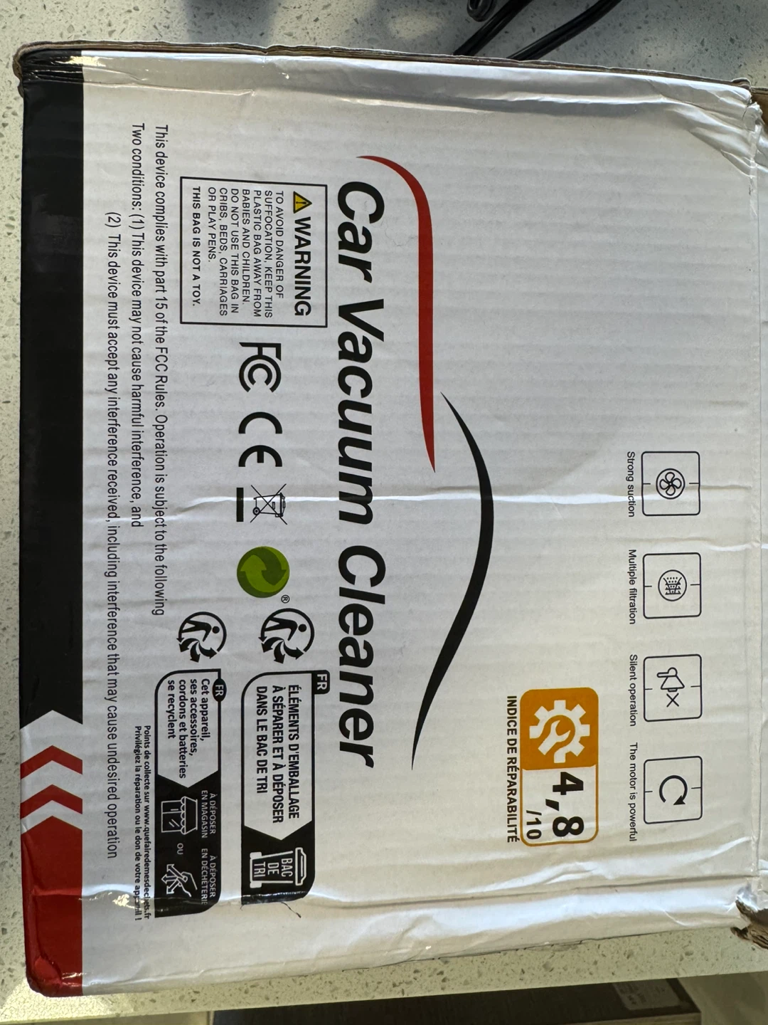 Car Vacuum Cleaner - Like New! - photo 3
