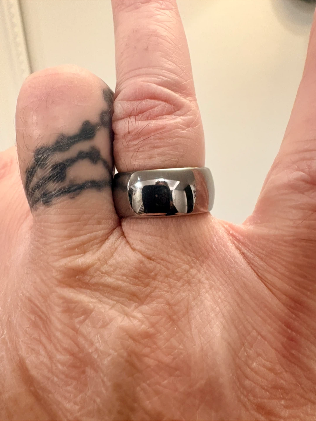 Tungsten Carbide Ring - Size 6 - photo 4