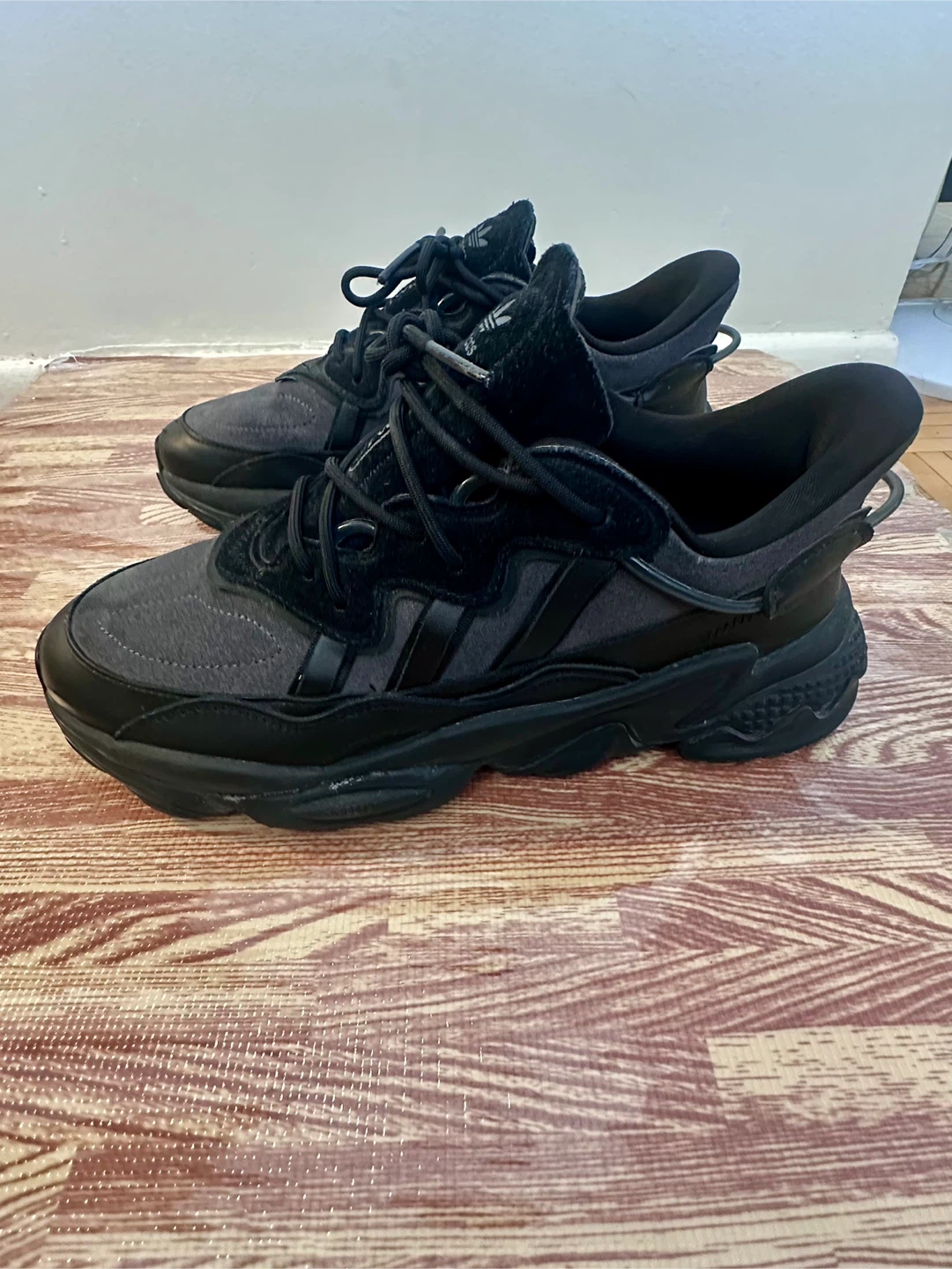 Adidas Ozweego Black Sneakers - Size 10.5 & 8.5 - photo 2