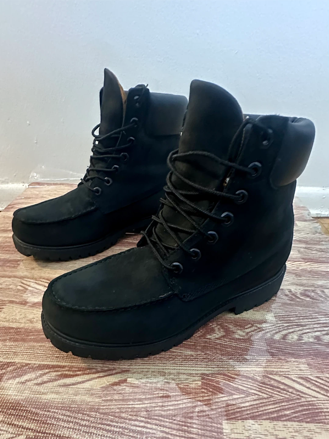 Timberland Black Boots - Size 8
