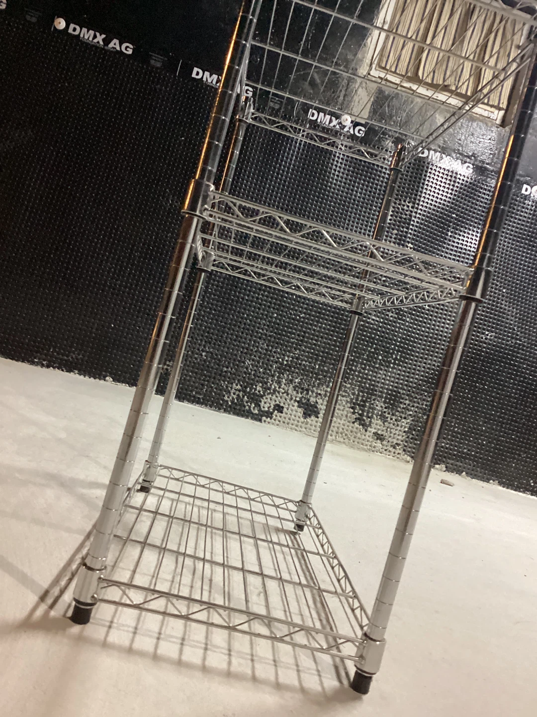 Chrome Wire Shelving Unit - photo 2