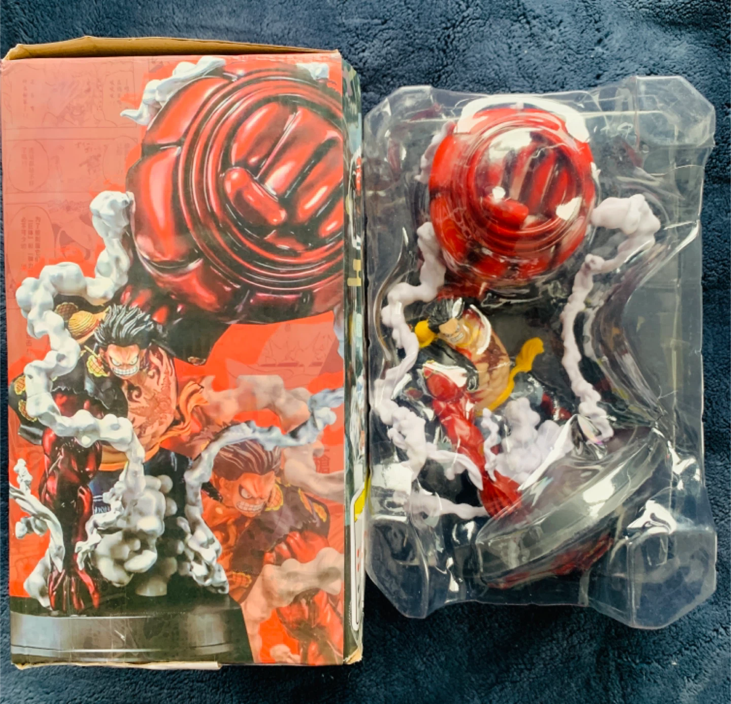 One Piece Gear 4 Monkey D. Luffy Anime Action Figure 7.5” Tall