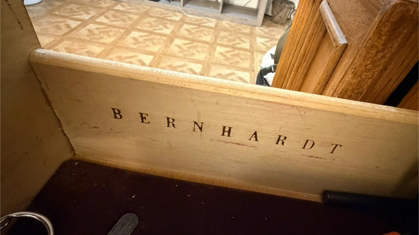 Bernhardt Wooden Display Cabinet antique