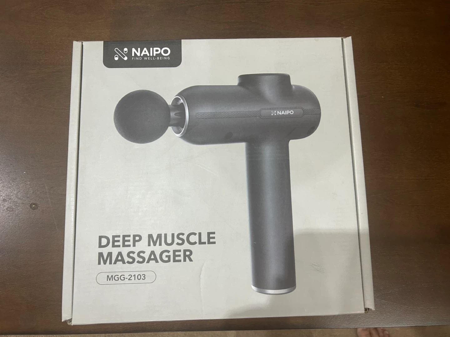 New Naipo Deep Muscle Massager MGG-2103 - Like New!