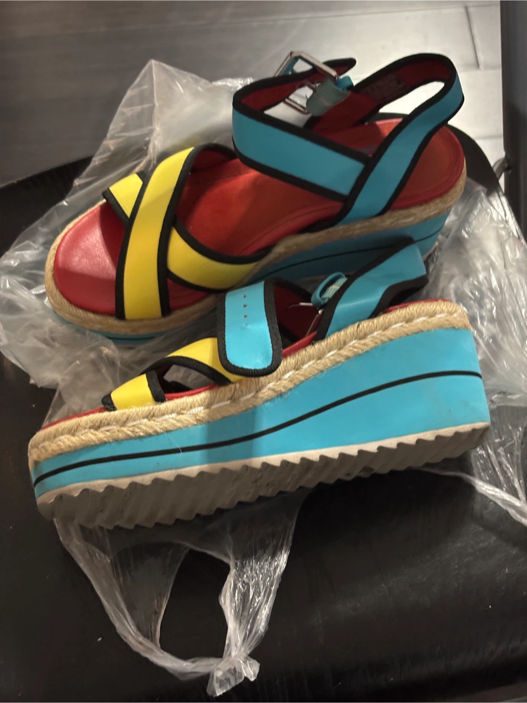 🥕Skechers Cali Platform Sandals - Size 5 - photo 2