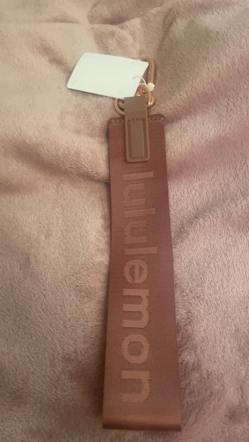 Lululemon Keychain Rose Brown