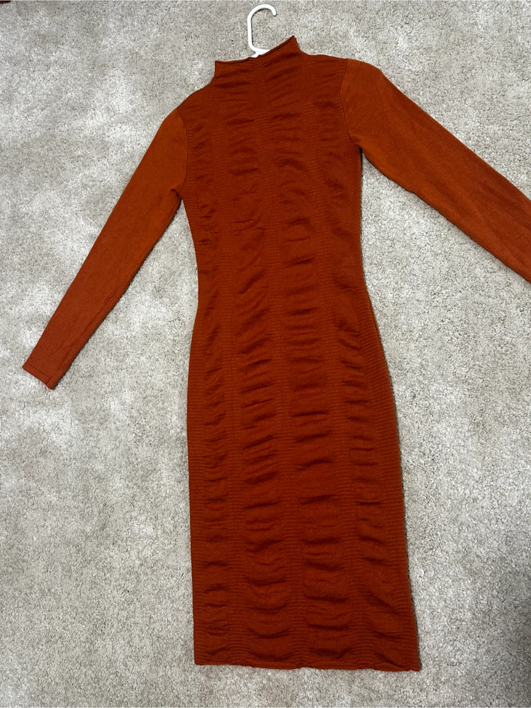 Orange Bodycon Dress - photo 2
