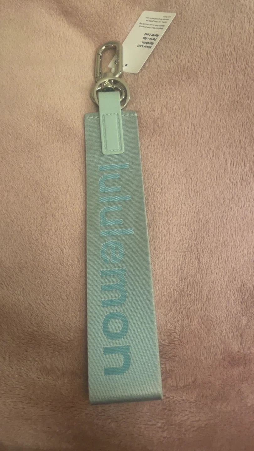 Lululemon Never Lost Key Chain - Blue
