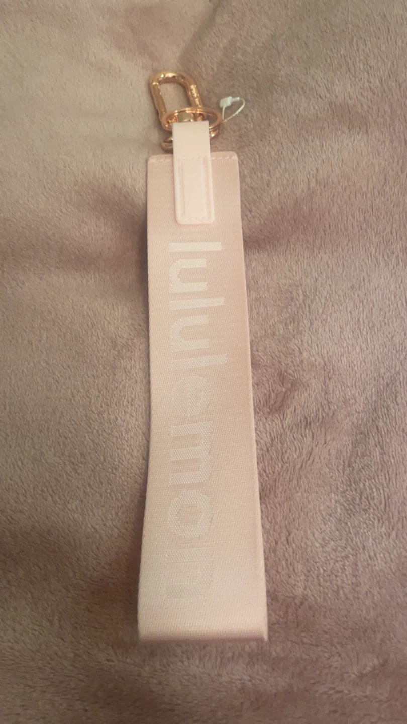 Lululemon Keychain - Light Pink