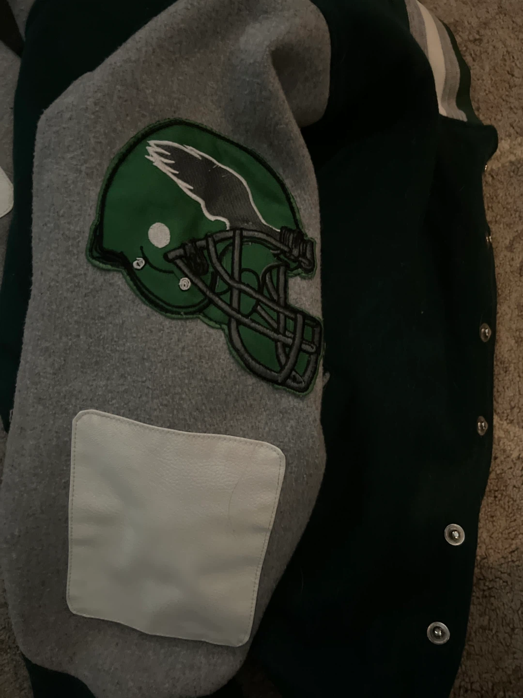 🥕Philadelphia Eagles NFL vintage Varsity Jacket - photo 3