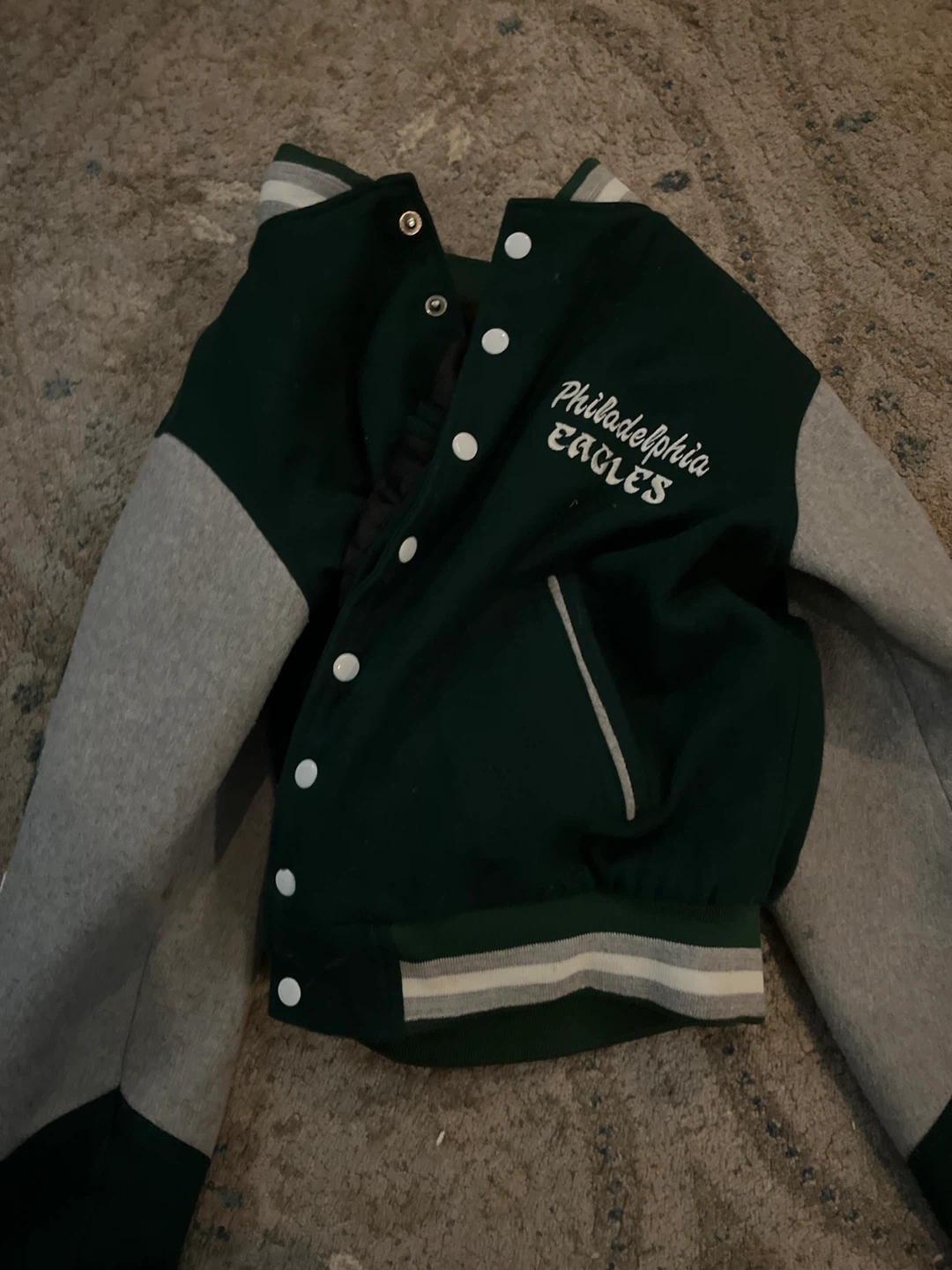🥕Philadelphia Eagles NFL vintage Varsity Jacket - photo 5