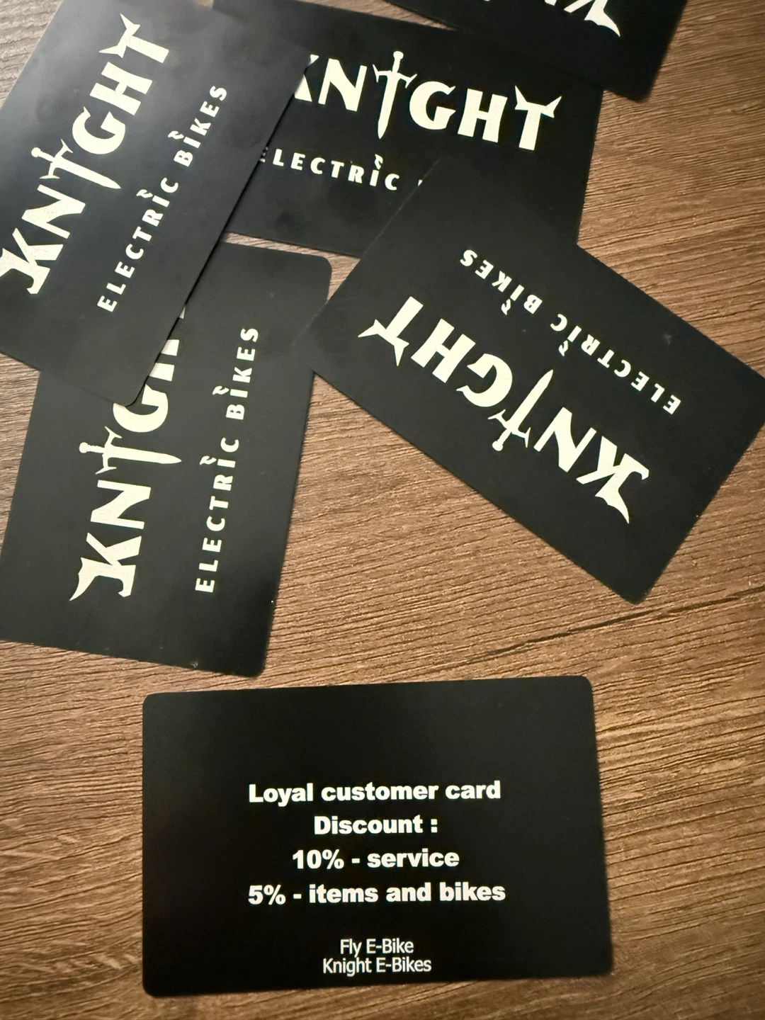 Custom engraved cards. Impressed your customers - photo 2