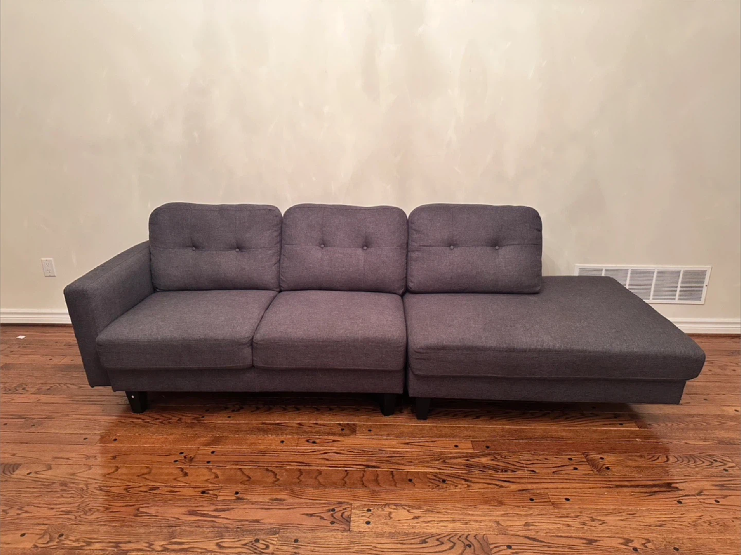 Modern Grey Sectional Sofa