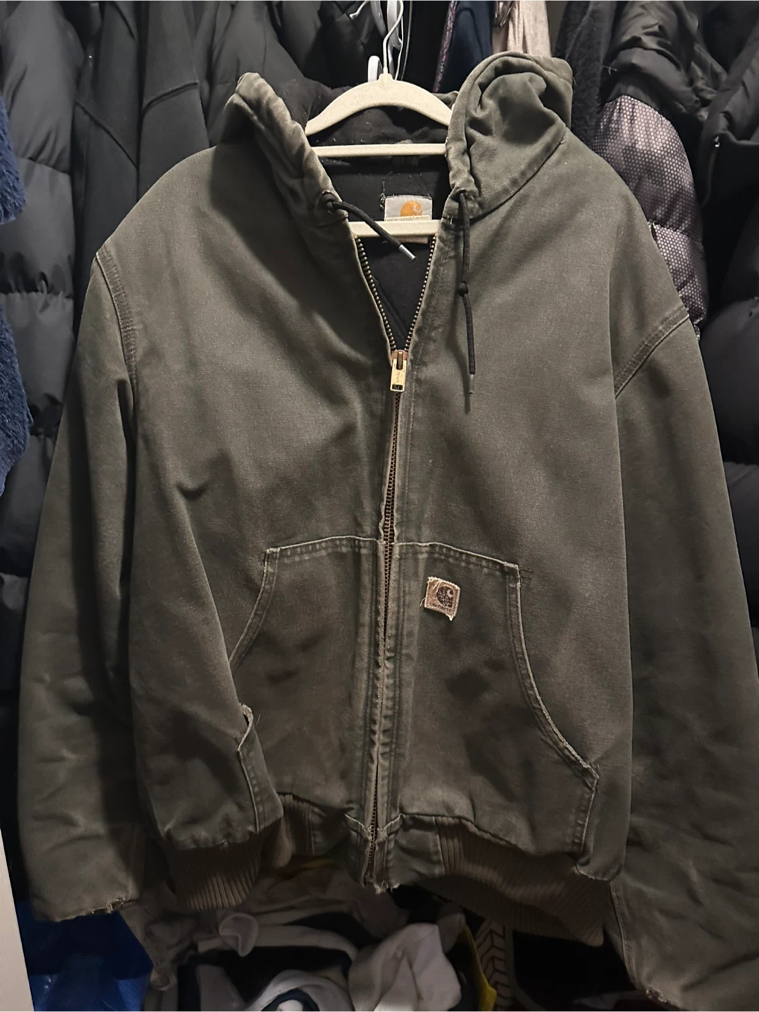 Carhartt J130MOS Hooded Active Jacket - Large