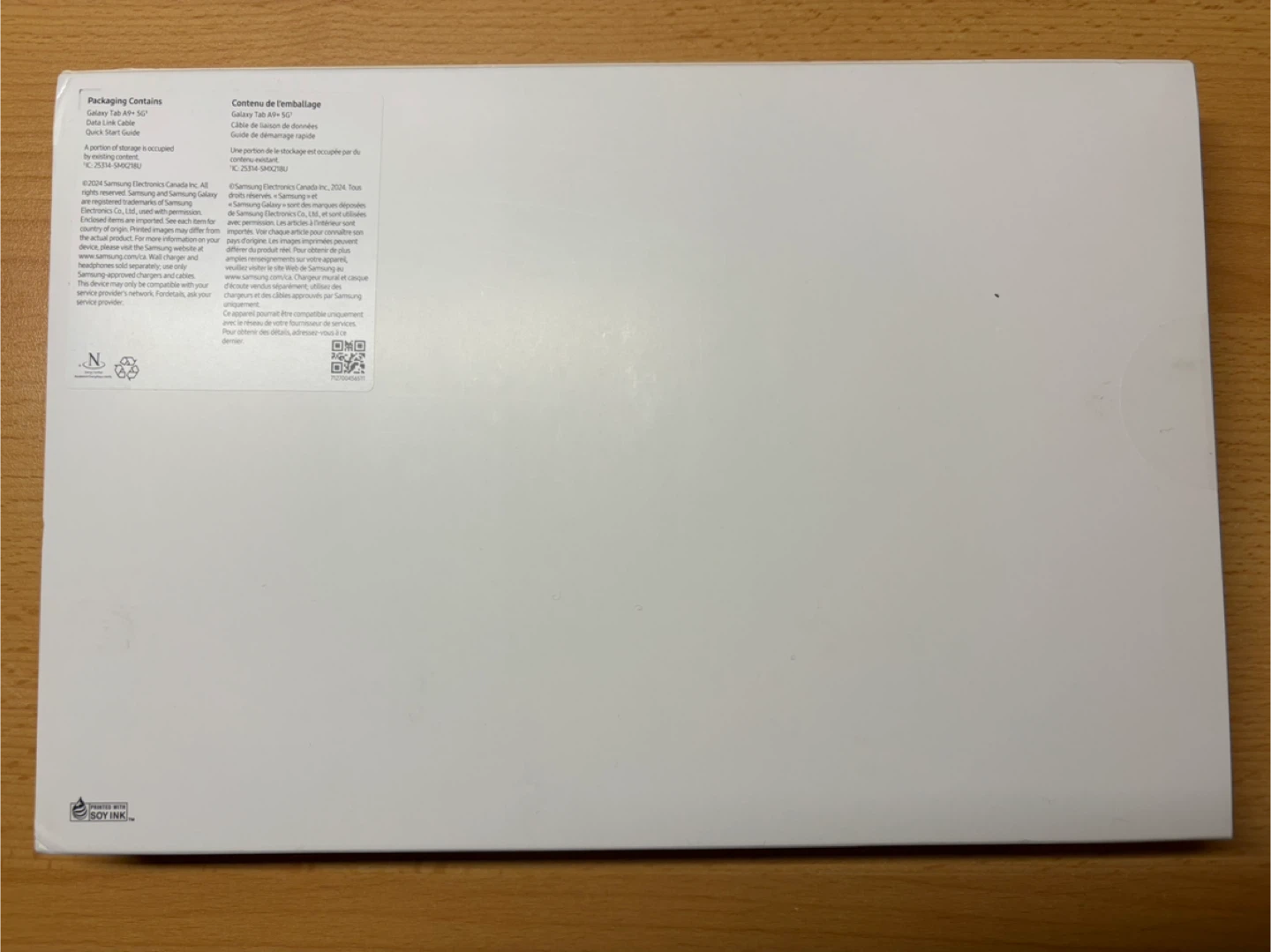 Sealed Samsung Galaxy Tab A9+ 5G Graphite 64GB - New! - photo 3