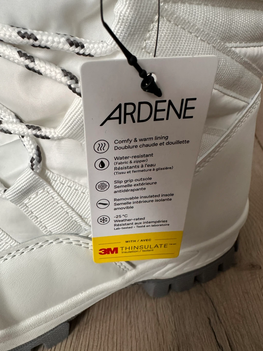(NEW) Ardene White Winter Boots - photo 5