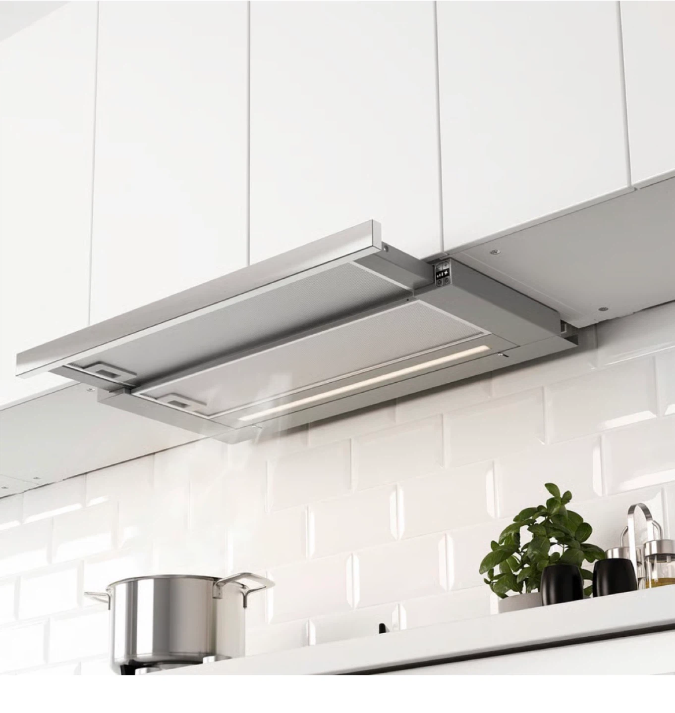 New! IKEA UTDRAGBAR Under Cabinet Range Hood Fan - photo 2