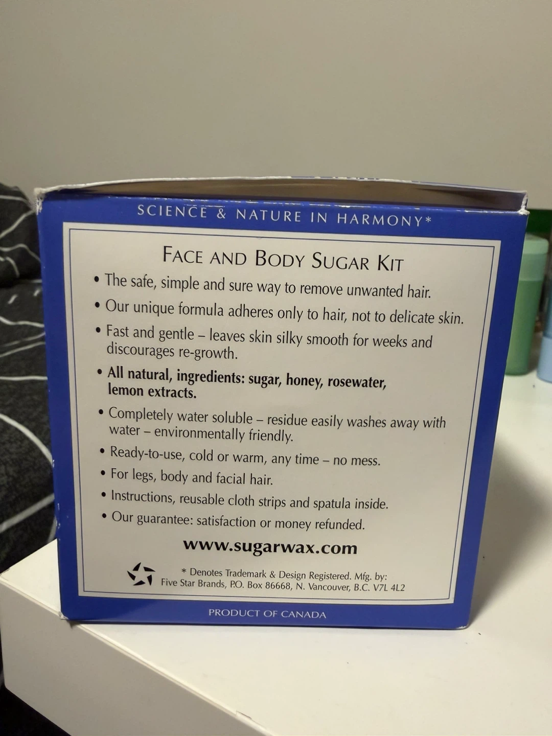 Wax-A-Way Face & Body Sugar Kit - photo 3