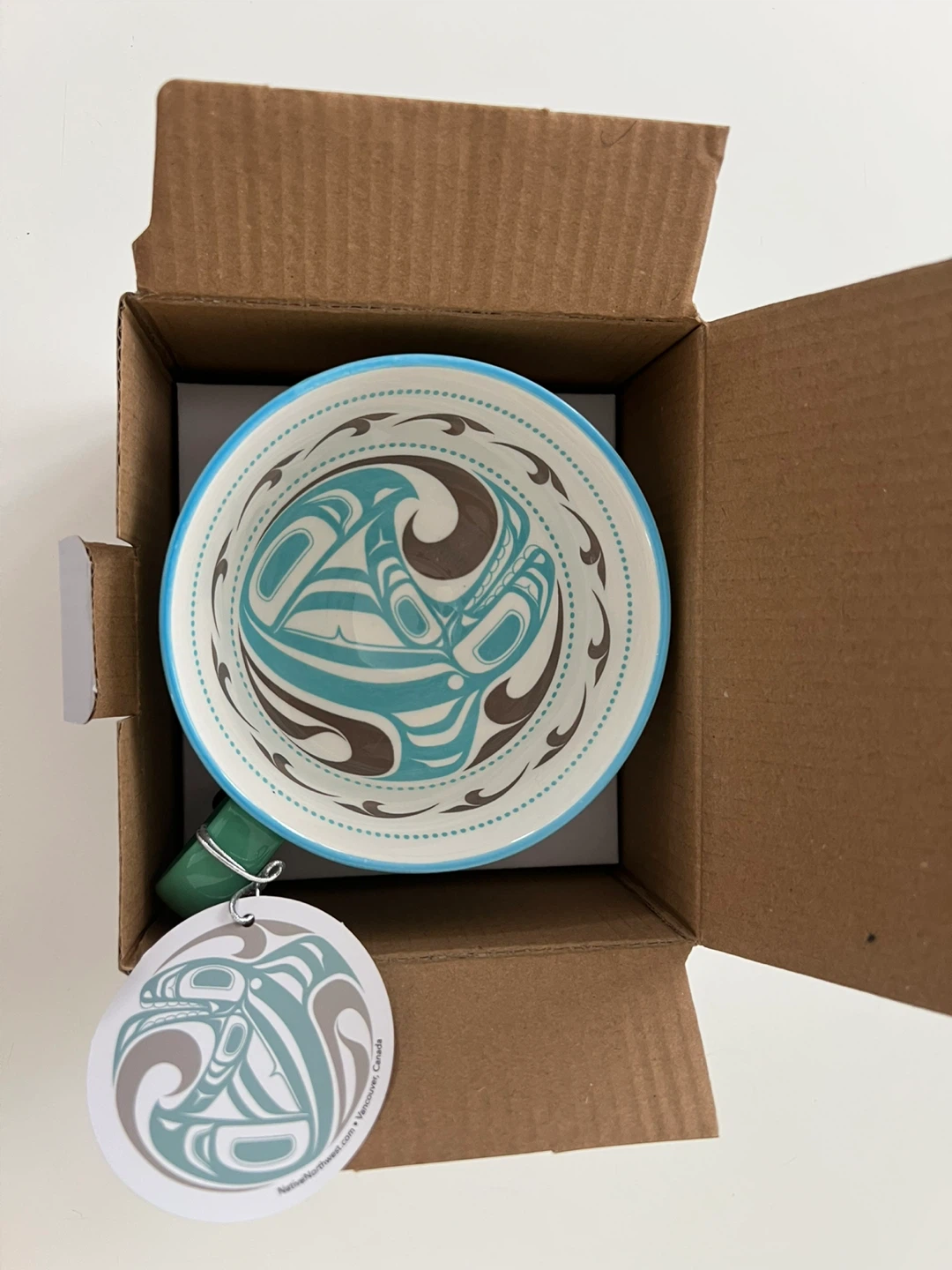 Porcelain Mug - Killer Whale Design - photo 2
